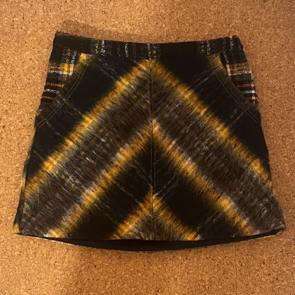 urban outfitters wool blend mini skirt M NWT